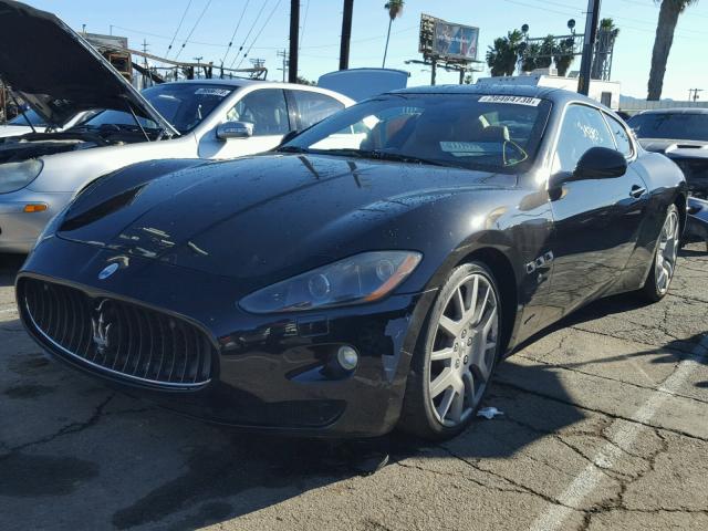 ZAMGJ45A990042762 - 2009 MASERATI GRANTURISM BLACK photo 2