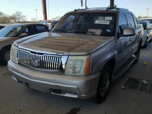 3GYEK62N25G125378 - 2005 CADILLAC ESCALADE E SILVER photo 2