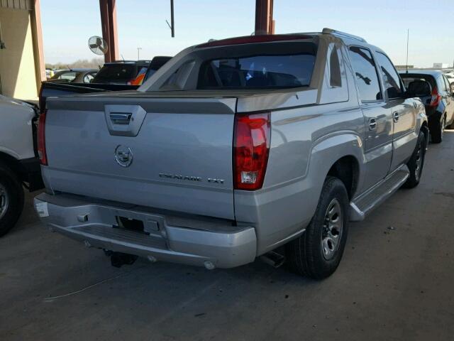 3GYEK62N25G125378 - 2005 CADILLAC ESCALADE E SILVER photo 4