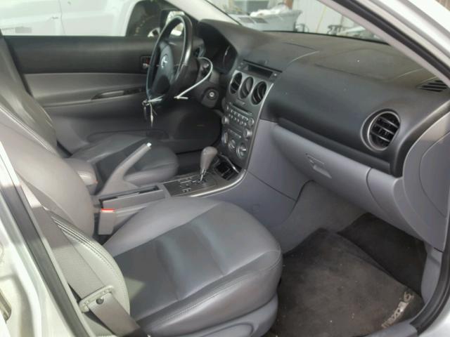 1YVHP80C755M75625 - 2005 MAZDA 6 I SILVER photo 5