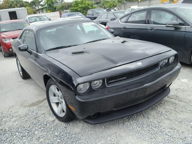 2C3CDYAG8CH259352 - 2012 DODGE CHALLENGER BLACK photo 1