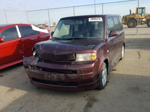 JTLKT334650188454 - 2005 TOYOTA SCION XB 勃艮第红 照片 2