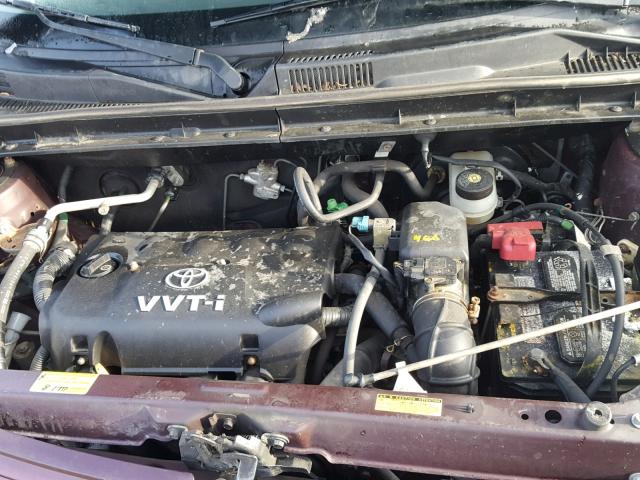 JTLKT334650188454 - 2005 TOYOTA SCION XB 勃艮第红 照片 7