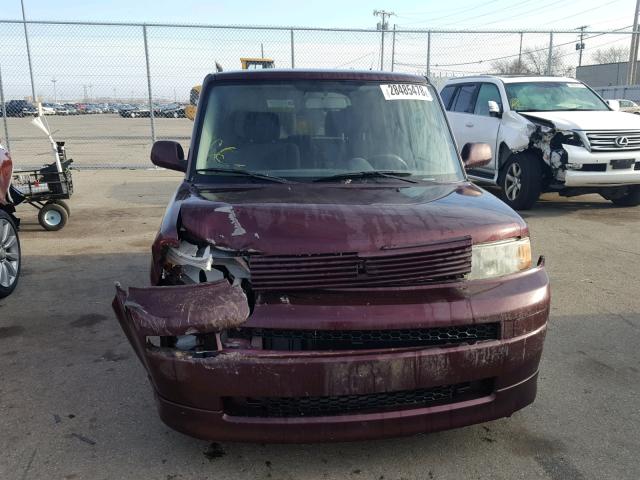 JTLKT334650188454 - 2005 TOYOTA SCION XB 勃艮第红 照片 9