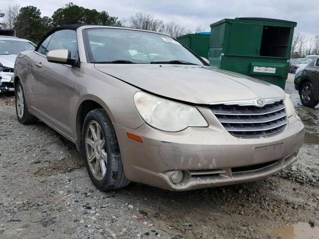 1C3LC55RX8N109609 - 2008 CHRYSLER SEBRING TO GOLD photo 1