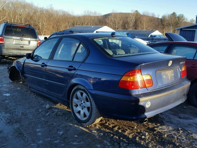 WBAEU33414PR09482 - 2004 BMW 325 XI BLUE photo 3