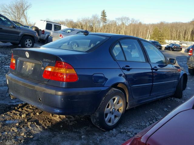 WBAEU33414PR09482 - 2004 BMW 325 XI BLUE photo 4