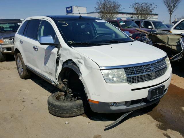 2LMDU68C49BJ02940 - 2009 LINCOLN MKX WHITE photo 1