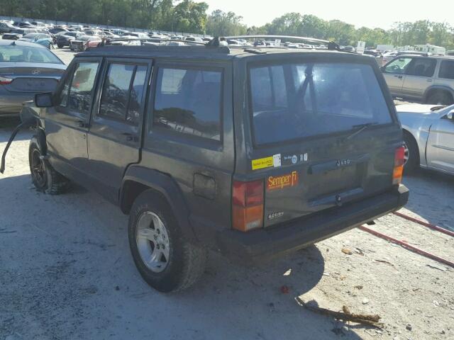 1J4FT68S2RL114856 - 1994 JEEP CHEROKEE S GREEN photo 3