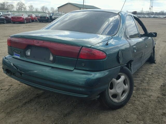 1FAFP6632YK142222 - 2000 FORD CONTOUR SE BURN photo 4