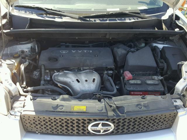 JTLZE4FE7A1116251 - 2010 SCION XB ვერცხლისფერი ფოტო 7
