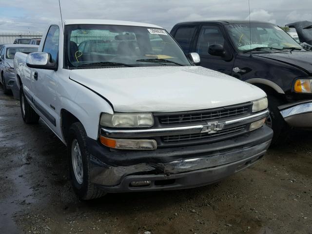 1GCEC14V31Z176465 - 2001 CHEVROLET SILVERADO WHITE photo 1