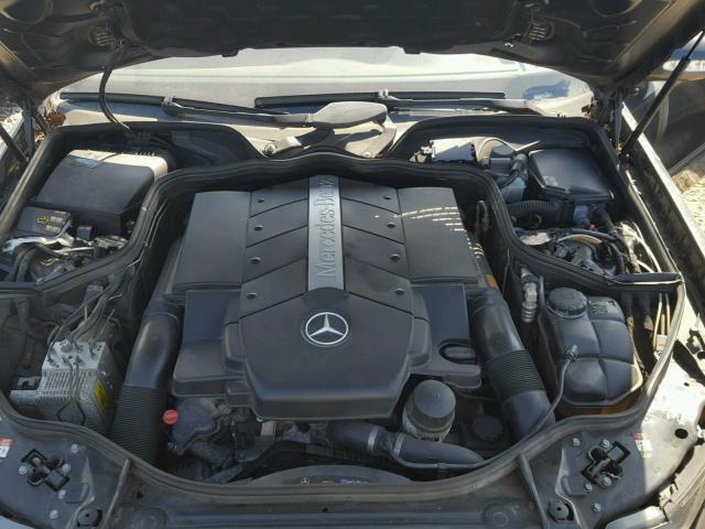 WDBUF83J34X160646 - 2004 MERCEDES-BENZ E 500 4MAT SILVER photo 7