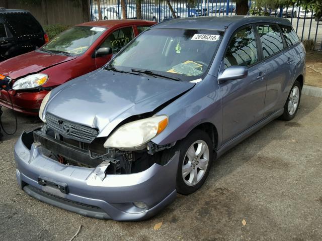 2T1KR32EX8C716544 - 2008 TOYOTA COROLLA MA BLUE photo 2