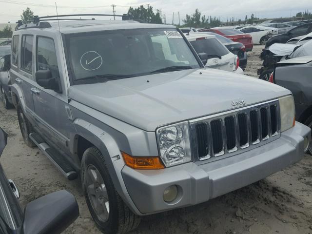 1J8HH58N06C343805 - 2006 JEEP COMMANDER ვერცხლისფერი ფოტო 1