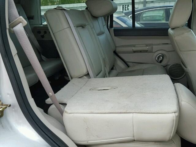 1J8HH58N06C343805 - 2006 JEEP COMMANDER ვერცხლისფერი ფოტო 6