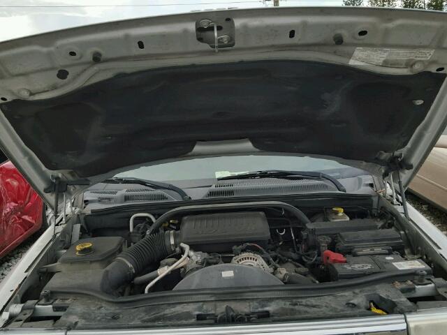 1J8HH58N06C343805 - 2006 JEEP COMMANDER ვერცხლისფერი ფოტო 7