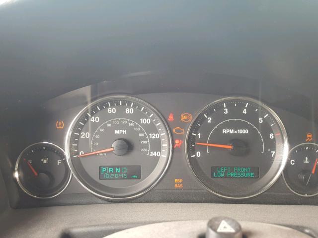 1J8HH58N06C343805 - 2006 JEEP COMMANDER ვერცხლისფერი ფოტო 8