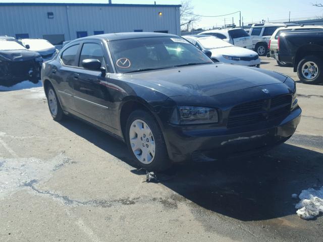 2B3KA43R86H469947 - 2006 DODGE CHARGER SE BLACK photo 1