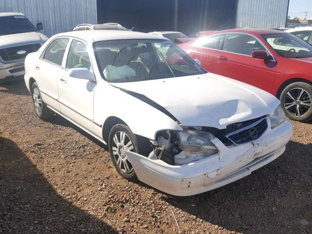 1YVGF22C715221447 - 2001 MAZDA 626 ES WHITE photo 1