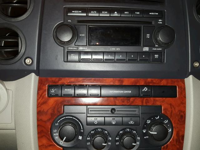 1J8HG58267C530640 - 2007 JEEP COMMANDER მწვანე ფოტო 9