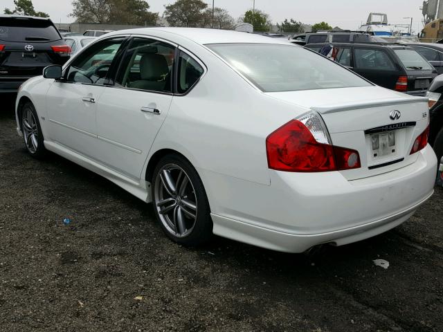 JNKAY01E57M300769 - 2007 INFINITI M35 BASE WHITE photo 3