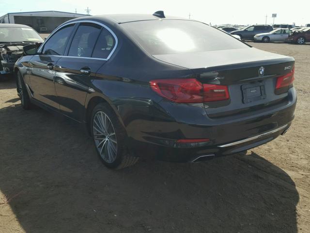 WBAJE7C33HG887775 - 2017 BMW 540 XI BLACK photo 3
