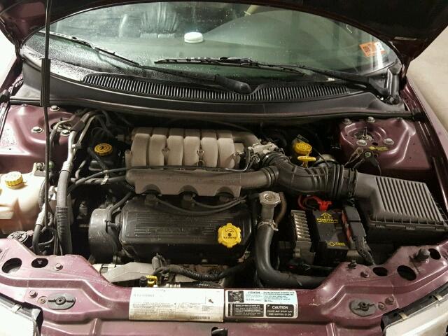 1C3EJ56H7YN150669 - 2000 CHRYSLER CIRRUS LXI PURPLE photo 7