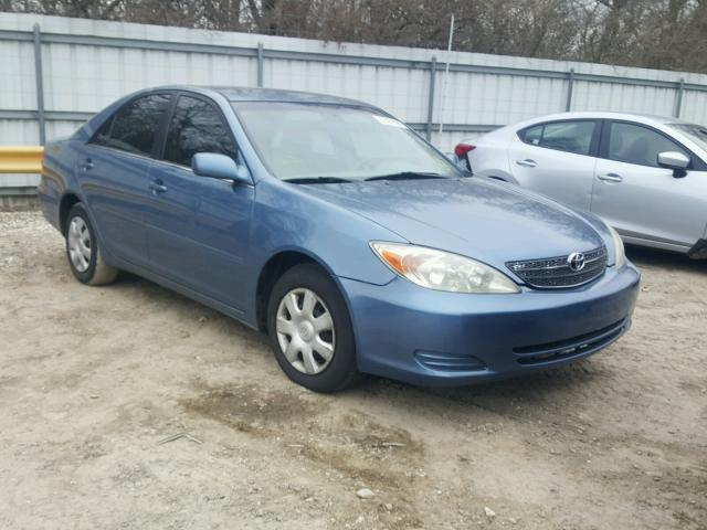 4T1BE30K02U569435 - 2002 TOYOTA CAMRY LE BLUE photo 1