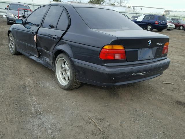 WBADE5322WBV94257 - 1998 BMW 540 I BLACK photo 3
