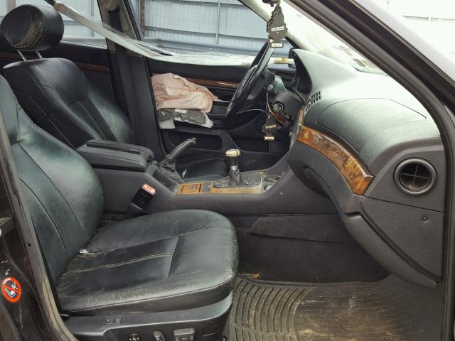 WBADE5322WBV94257 - 1998 BMW 540 I BLACK photo 5
