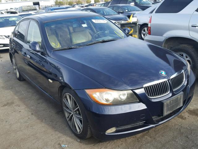 WBAVA37547NL15769 - 2007 BMW 328 I BLUE photo 1