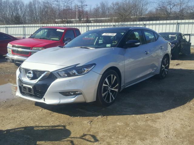 1N4AA6AP9HC452741 - 2017 NISSAN MAXIMA 3.5 SILVER photo 2