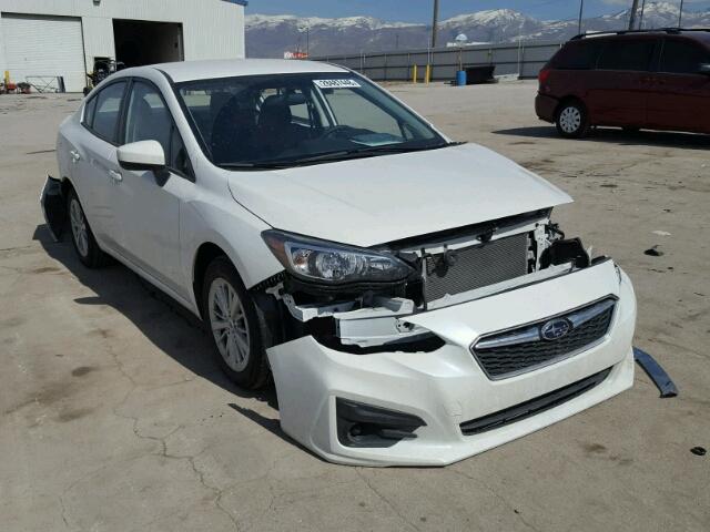 4S3GKAB65H3609630 - 2017 SUBARU IMPREZA PR WHITE photo 1