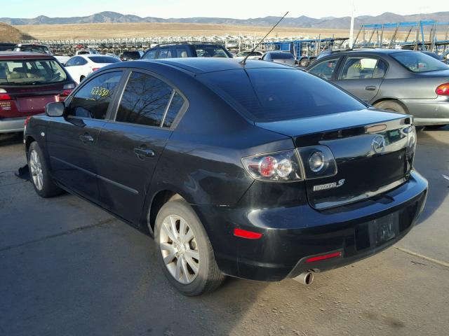 JM1BK32F281794883 - 2008 MAZDA 3 I BLACK photo 3