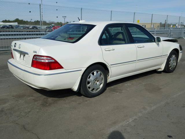 JH4KA96674C002918 - 2004 ACURA 3.5RL WHITE photo 4