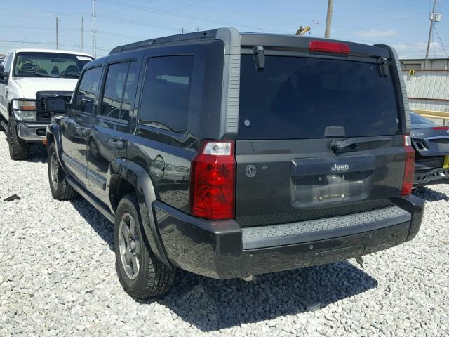 1J8HH48K36C136454 - 2006 JEEP COMMANDER GRAY photo 3