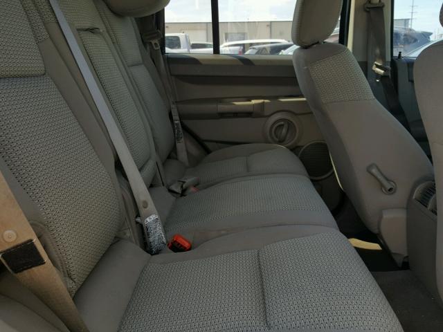 1J8HH48K36C136454 - 2006 JEEP COMMANDER GRAY photo 6