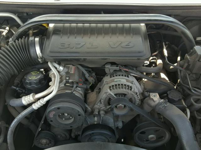 1J8HH48K36C136454 - 2006 JEEP COMMANDER GRAY photo 7