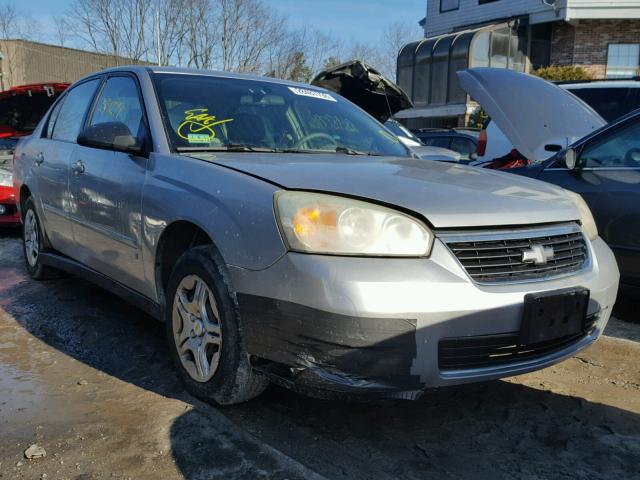 1G1ZS51F06F146124 - 2006 CHEVROLET MALIBU LS SILVER photo 1