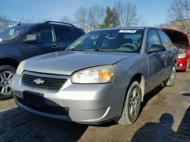 1G1ZS51F06F146124 - 2006 CHEVROLET MALIBU LS SILVER photo 2