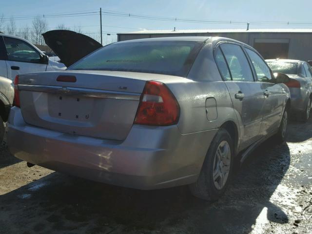 1G1ZS51F06F146124 - 2006 CHEVROLET MALIBU LS SILVER photo 4