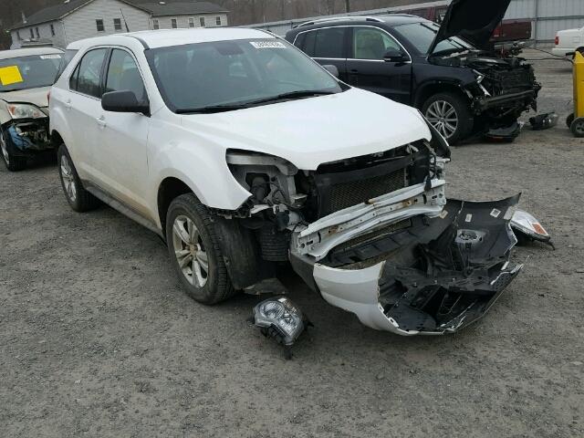 2GNFLCEK6C6242288 - 2012 CHEVROLET EQUINOX LS WHITE photo 1