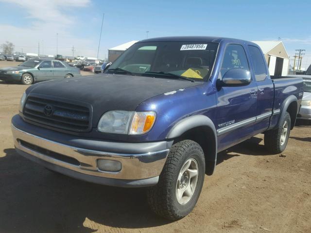 5TBBT44152S277729 - 2002 TOYOTA TUNDRA ACC PURPLE photo 2