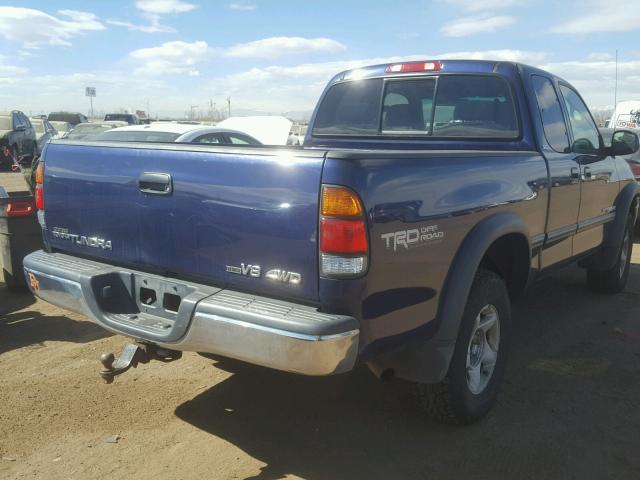 5TBBT44152S277729 - 2002 TOYOTA TUNDRA ACC PURPLE photo 4