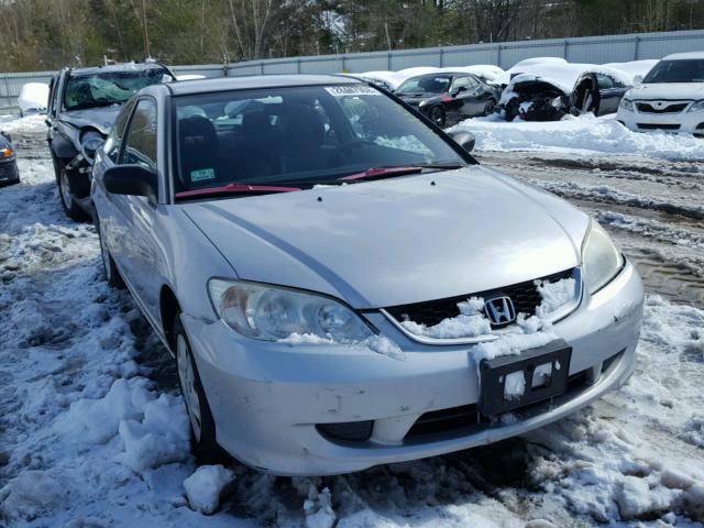 1HGEM22135L051205 - 2005 HONDA CIVIC DX V SILVER photo 1