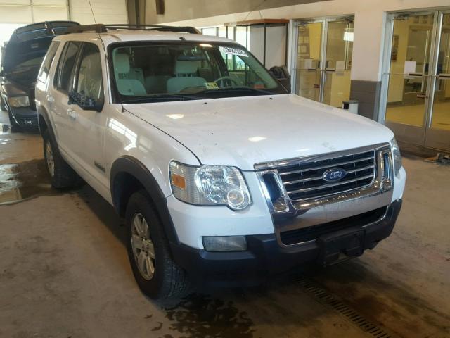 1FMEU63E97UA47580 - 2007 FORD EXPLORER X WHITE photo 1