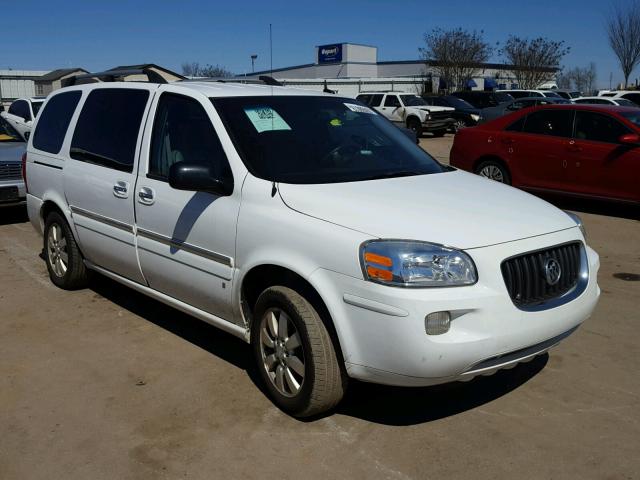 5GADV33147D133518 - 2007 BUICK TERRAZA CX WHITE photo 1