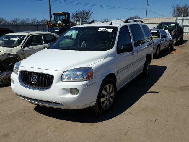 5GADV33147D133518 - 2007 BUICK TERRAZA CX WHITE photo 2