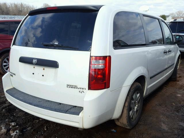 2D4RN1AE4AR175080 - 2010 DODGE GRAND CARA WHITE photo 4